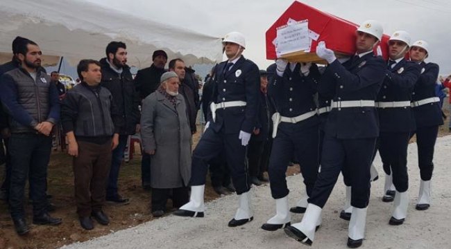 Şehit polis Recep Seven gözyaşlarıyla son yolculuğuna uğurlandı