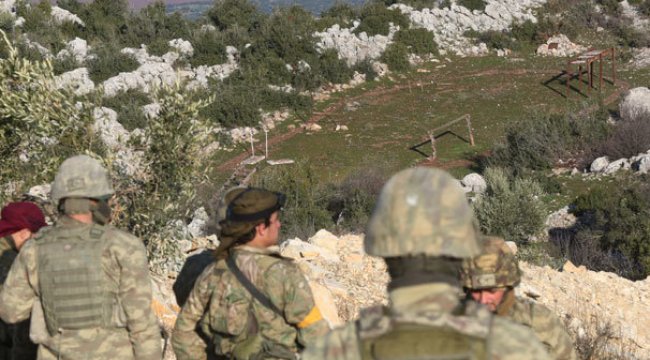 Son dakika: Afrin'de teröristlerin eğitim alanı ele geçirildi