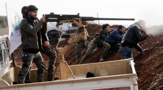 Son dakika: Azez- Afrin sınırında YPG ile ÖSO arasında çatışma
