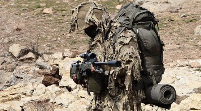 TSK'nin keskin nişancıları Afrin'de