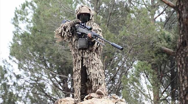 TSK'nin keskin nişancıları Afrin'de