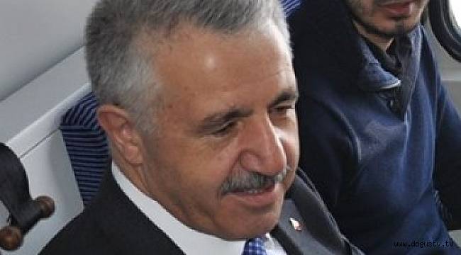 Ulaştırma Bakanı Arslan Doğu Ekspresi'nde