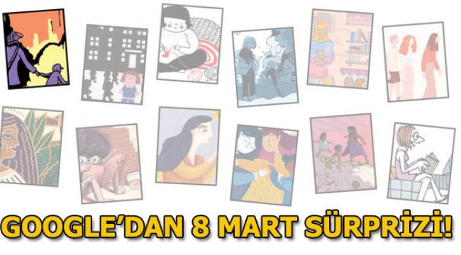 8 Mart Dünya Kadınlar Günü Doodle oldu!