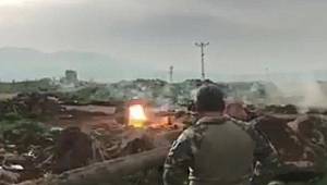 Afrin'deki hedefler, ÇNRA ile vuruldu