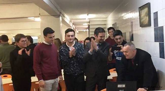 Ahmet Şimşek Anadolu Lisesi öğrencileri,2048 yılına davetiye gönderdiler!