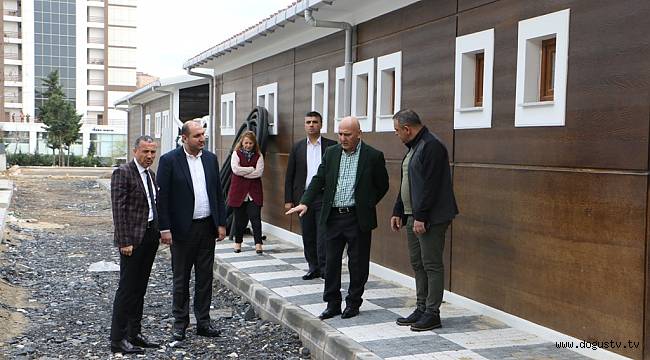 BAŞKAN ALTINOK ÖZ CHP KARTAL İLÇE BAŞKANI MUAMMER ÇELEBİ İLE SİVİL SAVUNMA UZMANLIĞI’NIN YENİ MERKEZİNİ İNCELEDİ