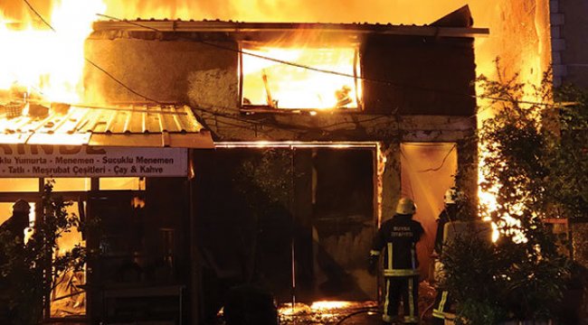 Bursa'da feci yangın!
