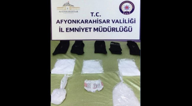 Çorabından metamfetamin maddesi çıkan şahıs tutuklandı