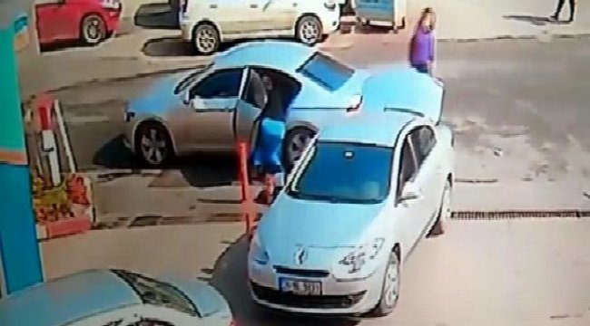 Dehşet kamerada!