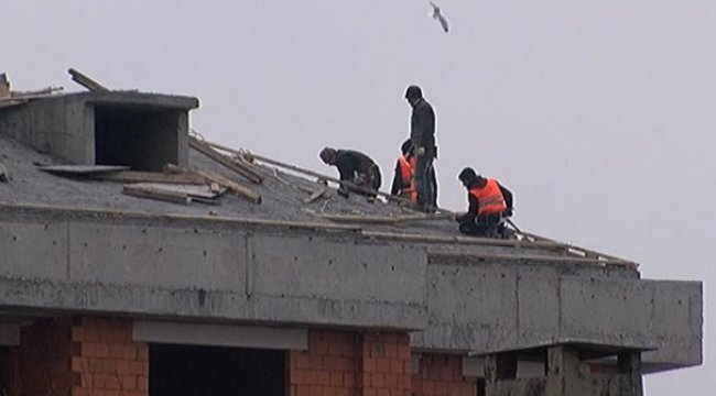 İstanbul’da işçilerin ölümle dansı kamerada