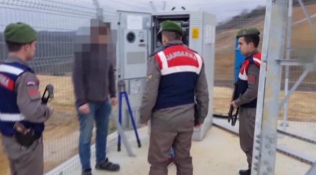 Kardeş akü hırsızlarına Jandarmadan suçüstü