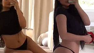 Kim inanır doğum yaptığına! 1 ay sonra tangayla