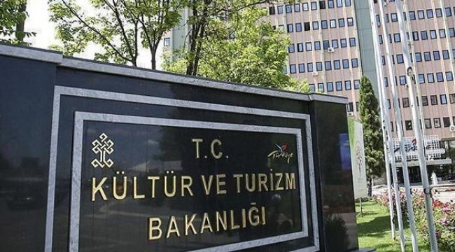 Kültür ve Turizm Bakanlığından