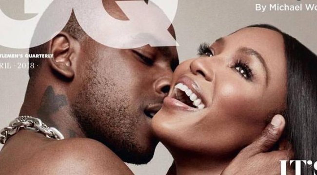 Rapçı sevgilisyle GQ dergisi için poz verdi