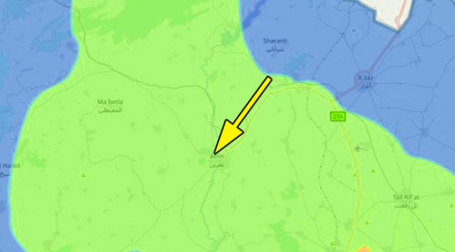 Son dakika... Afrin'e 9,5 kilometre kaldı!