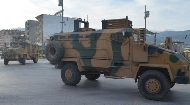 Takviye askeri araçlar Hatay'a ulaştı!