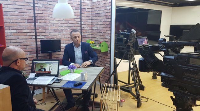 Uydudan yayın yapan yerel televizyonun binası mühürlendi