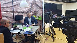 Uydudan yayın yapan yerel televizyonun binası mühürlendi