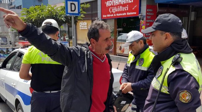 Allkollü sürücüden polise tepki: İnsan kız arkadaşının yanında alınır mı?
