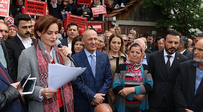 BAŞKAN ALTINOK ÖZ TAPU MAĞDURU PENDİK ÇINARDERE MAHALLESİ SAKİNLERİYLE BİR ARAYA GELDİ