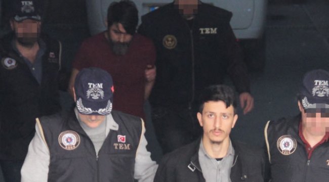 Eylem hazırlığındaki teröristler adliyeye sevk edildi