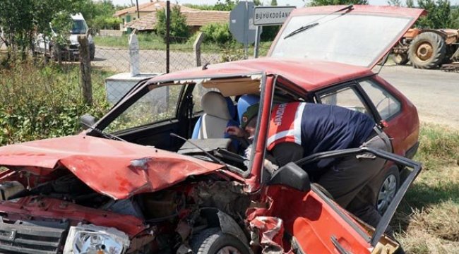 Kaza yaptı, yürüyerek gitti herkes onu aradı