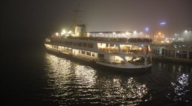 Son dakika | İstanbul'da ulaşıma sis engeli! Tüm vapur seferleri iptal...