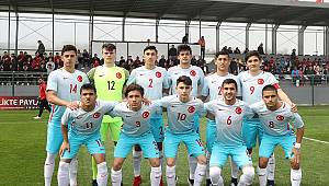 U16 Milli Takımından farklı tarife: 4-0