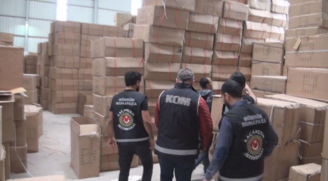 4,5 milyon liralık kaçak oyuncak ele geçirildi