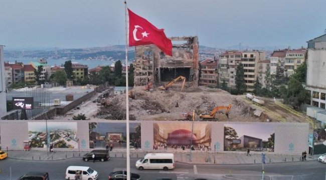 AKM'nin yıkımında sona gelindi