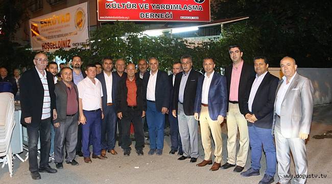 BAŞKAN ALTINOK ÖZ ESKİŞEHİRLİLER DERNEĞİ’NİN İFTAR PROGRAMINA KATILDI