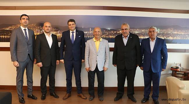 İYİ PARTİ HEYETİNDEN BAŞKAN ALTINOK ÖZ’E ZİYARET