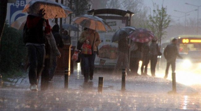 Meteoroloji 5 il için yağış uyarısını yeniledi
