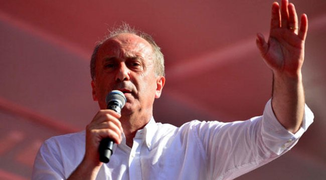 Muharrem İnce, Cumhurbaşkanı Erdoğan’a cevap verdi