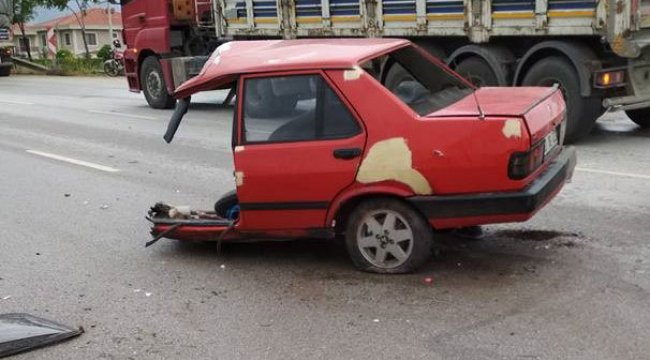 Sürücüyü gören şaşkına döndü