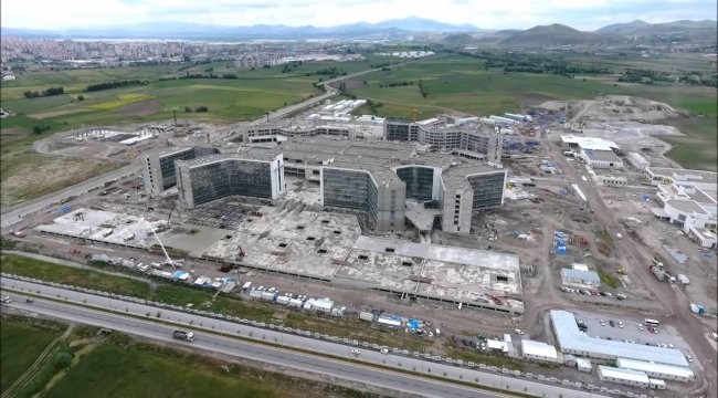Türkiye'nin en büyük şehir hastanesi Kayseri'de açılıyor