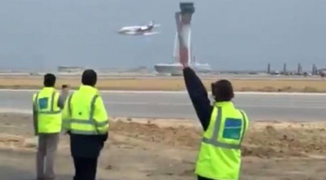 Yeni Havalimanı'nda tarihi an! Ve gerçekleşti