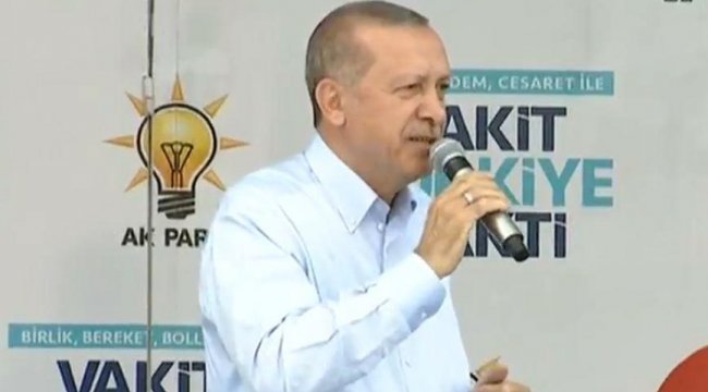 Erdoğan'dan 'prompter' cevabı