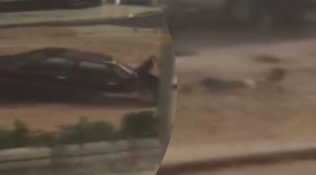 Kahramanmaraş'ta dehşet dolu dakikalar!