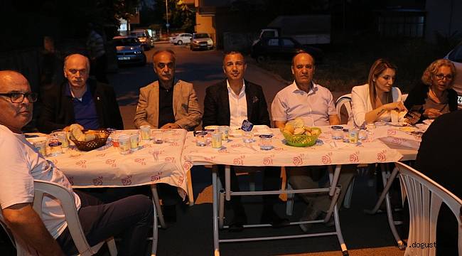 KARTAL BELEDİYESİ CHP GÜMÜŞPINAR MAHALLE BİRİMİNİN İFTARINA KONUK OLDU