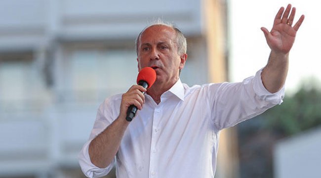 Muharrem İnce: 'Bırakırım ama bir şartla...'