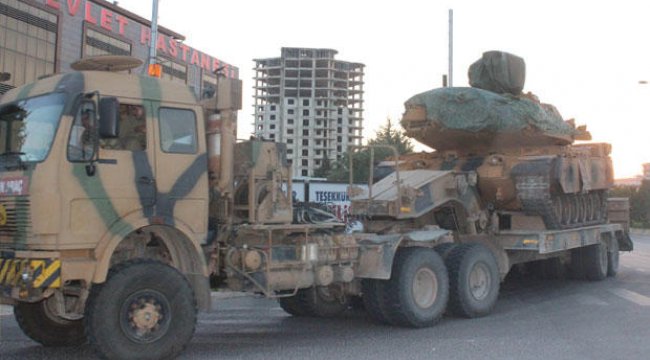 Münbiç ile Tel Rıfat sınırında hareketlilik