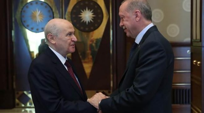 Son dakika... Erdoğan ile Bahçeli'nin görüşmesi 40 dakika sürdü