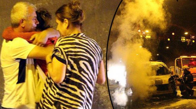 Yanan araç nedeniyle Bolu Dağı Tüneli 1 saat ulaşıma kapandı