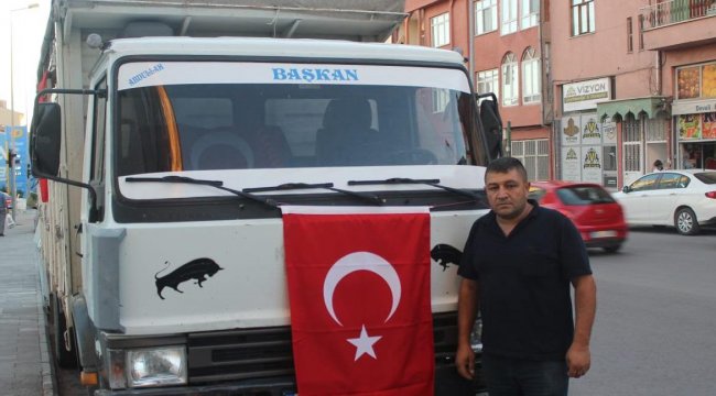 Aracının anahtarını Cumhurbaşkanı Erdoğan'a verecek