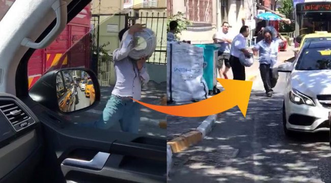 Böyle çaldı, böyle geri aldı! O anlar kamerada...
