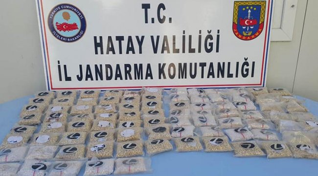 Hatay’da uyuşturucu hap operasyonu: 4 gözaltı