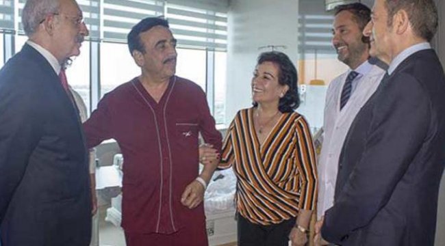 Kılıçdaroğlu'ndan Hakkı Bulut'a geçmiş olsun ziyareti