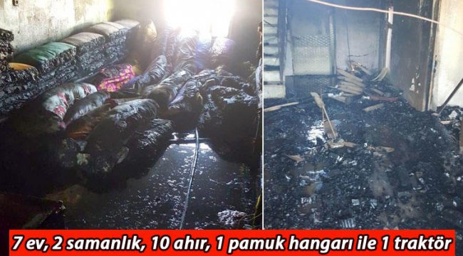 Kavgadan sonra ateşe verdiler