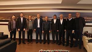 BALKANLILAR KÜLTÜR VE DAYANIŞMA DERNEĞİ’NDEN BAŞKAN ALTINOK ÖZ’E ZİYARET